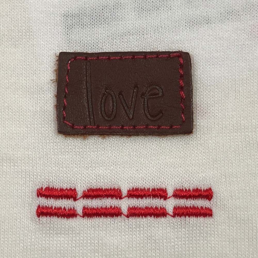 Peace Love World Kenny Dropped Shoulder Top - Picture 5 of 7